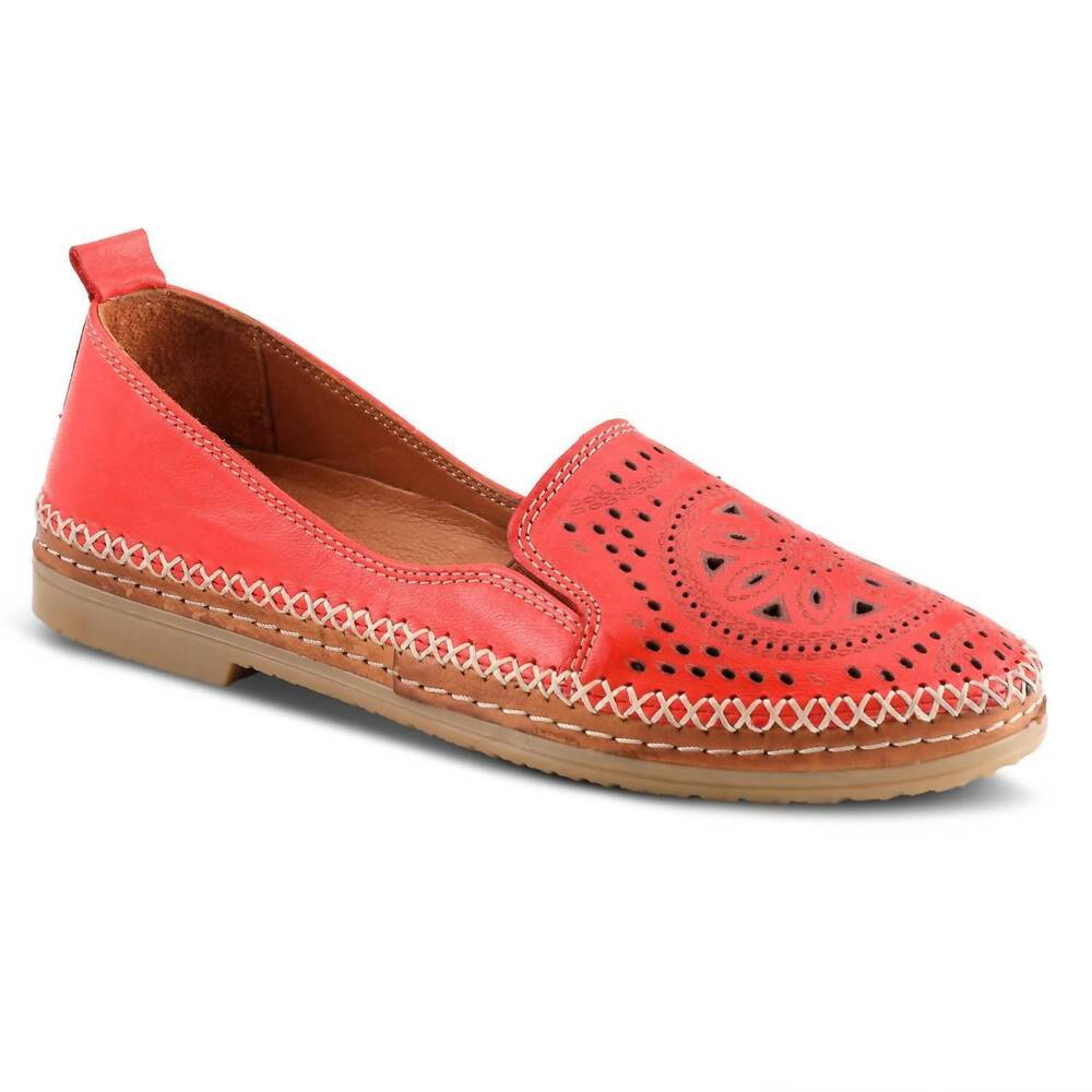NEW SPRING STEP SHOES women's ingrid loafer in red